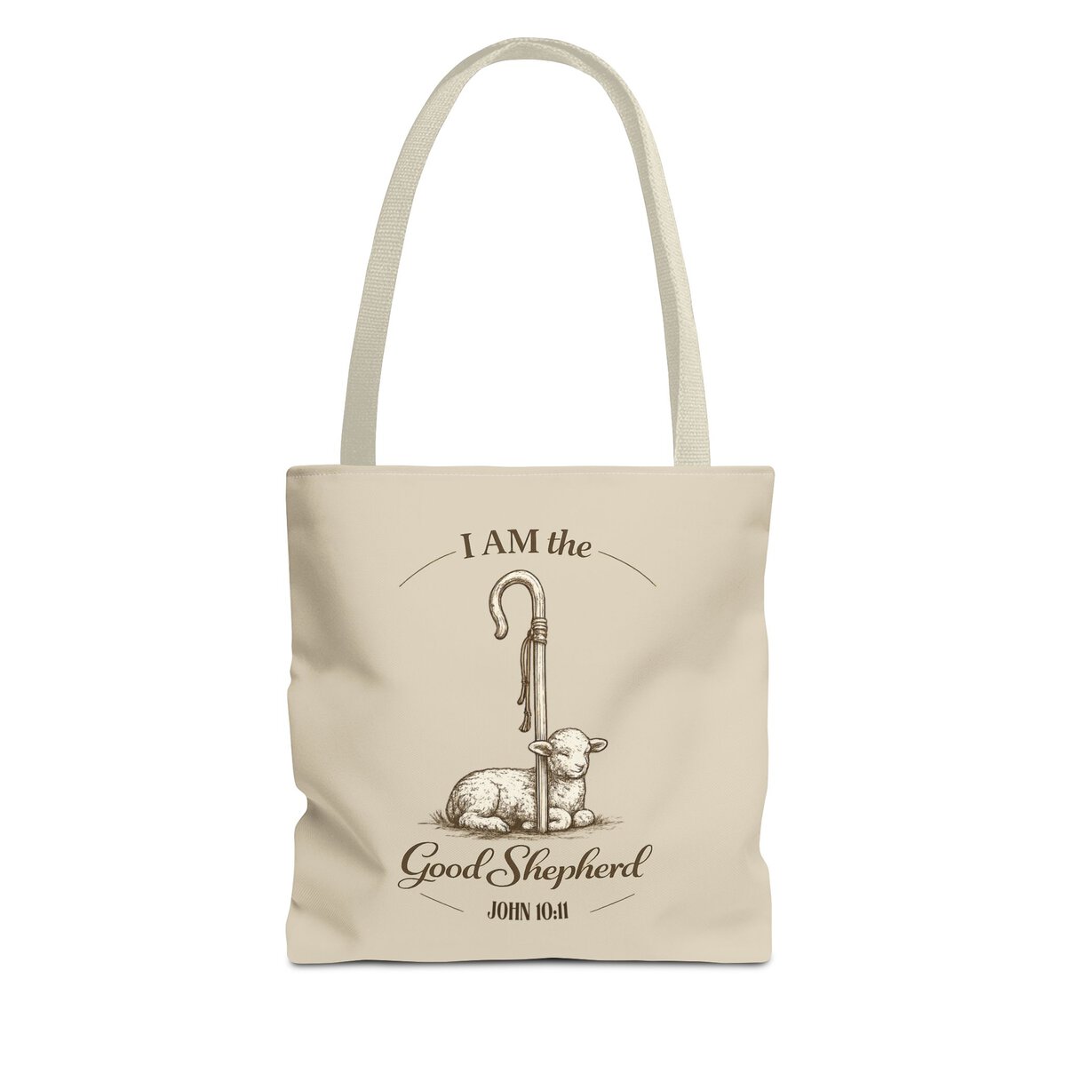 I AM THE GOOD SHEPHERD - JOHN 10:11 - SND - Tote Bag (AOP)