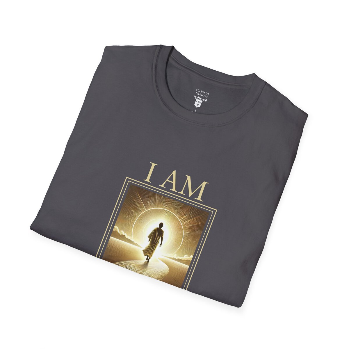 I AM Walking In Resurrection Power - Golden Path - Unisex Softstyle T-Shirt - Image 21