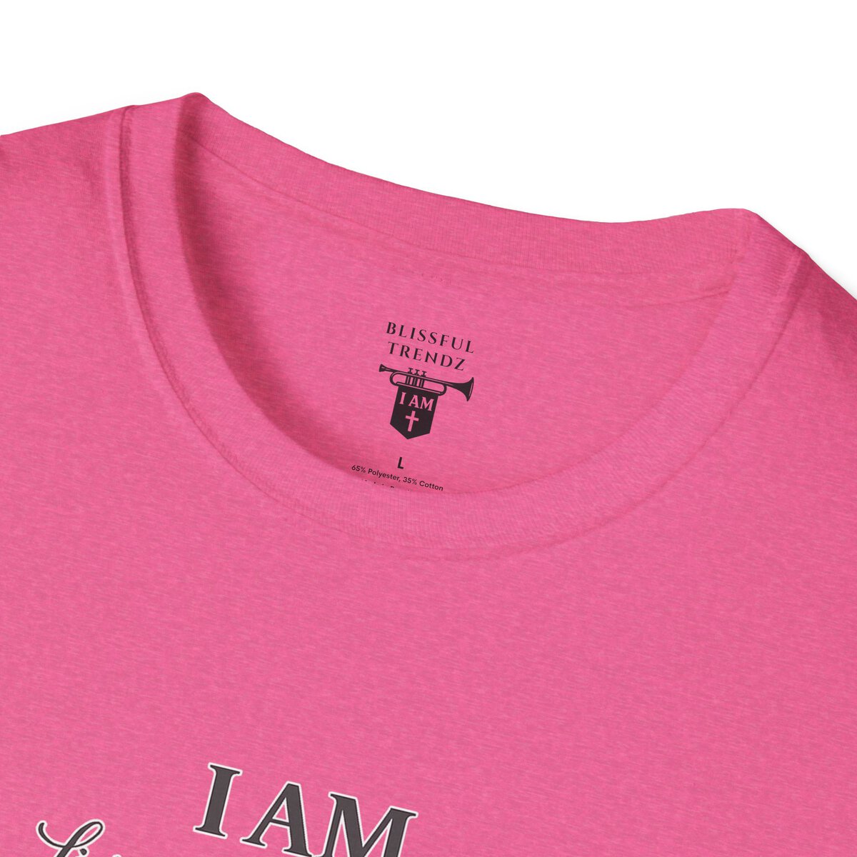 I AM Living a Christlike Life. I AM Walking Out What Was Written. A Journey From Conformity to Christ. - PSALM 40:7-8 - Unisex Softstyle T-Shirt - Image 43