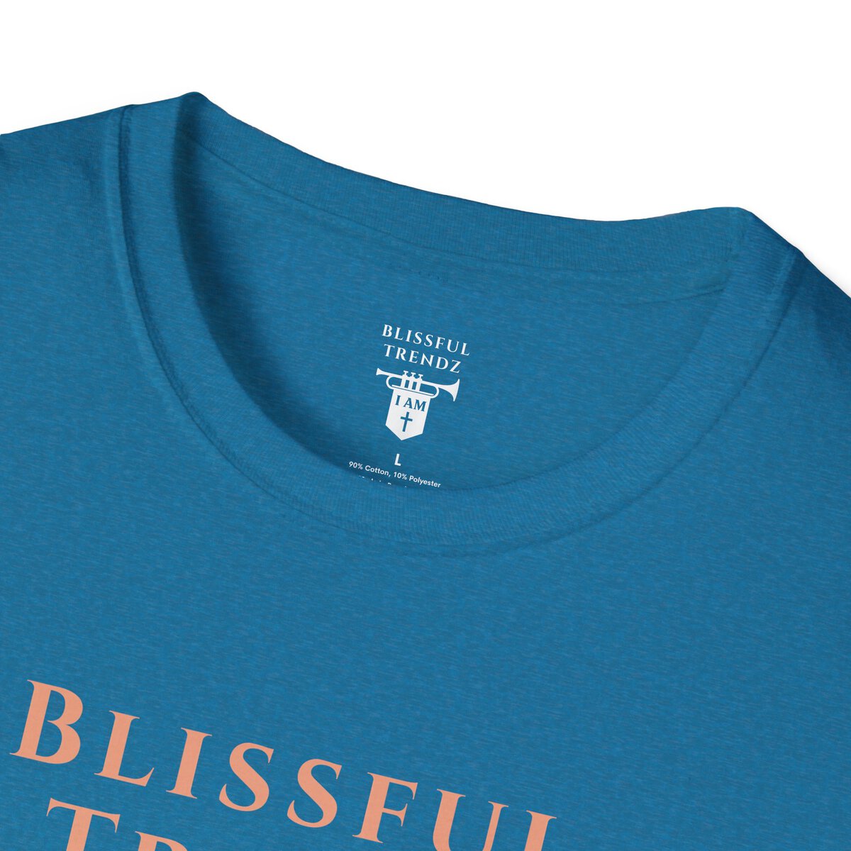 Blissful Trendz - I AM - Banners For The Battle - Raised For The Nations - PCH - Unisex Softstyle T-Shirt - Image 32