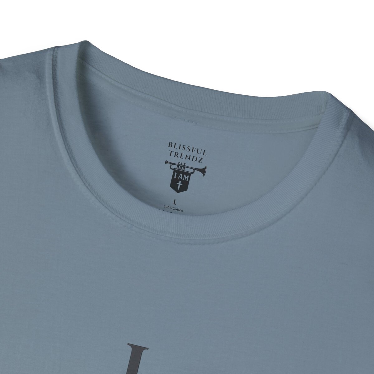 I AM Here To Do His Will - HEBREWS 10:7 - Typography - Unisex Softstyle T-Shirt - Image 32