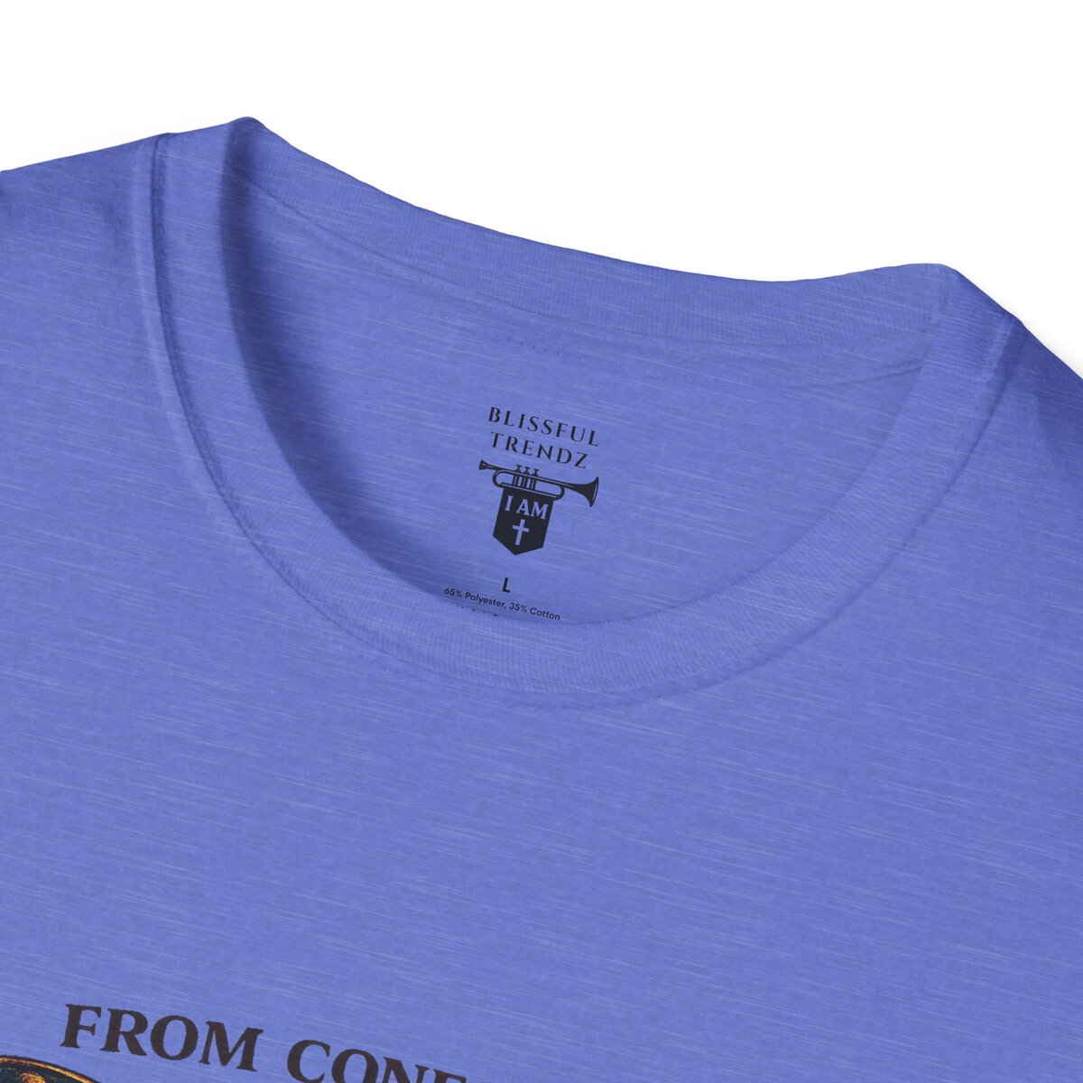FROM CONFORMITY TO CHRIST - ROMANS 12:2 - BUTTERFLY - Unisex Softstyle T-Shirt - Image 38