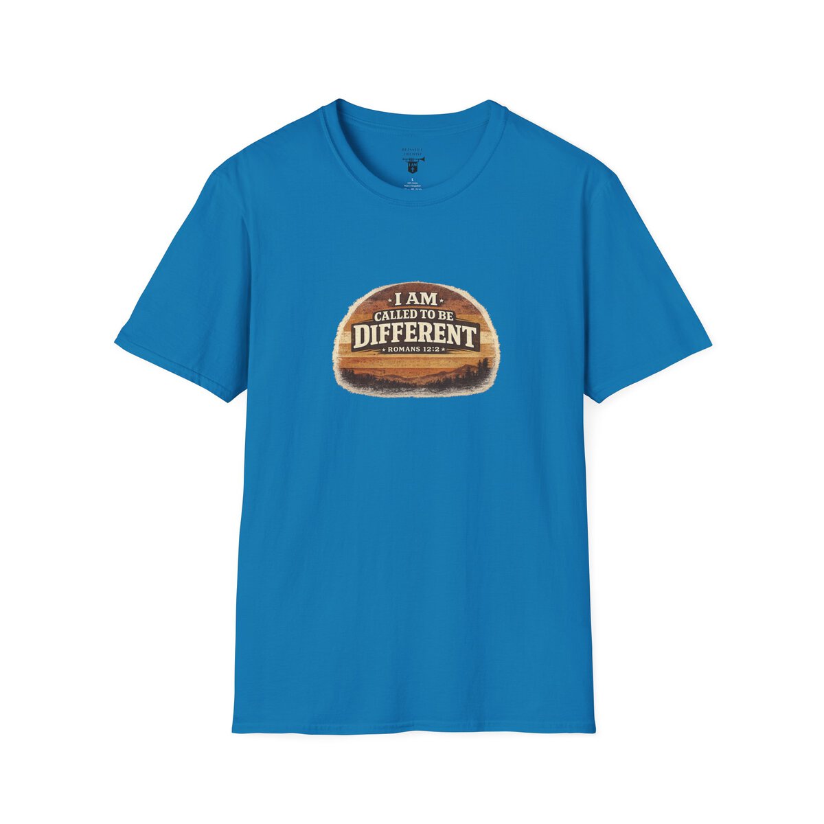 I AM CALLED TO BE DIFFERENT - ROMANS 12:2 - Unisex Softstyle T-Shirt - Image 28