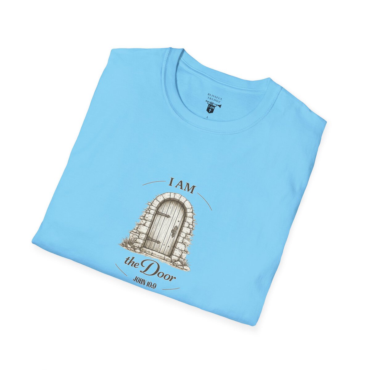 I AM the Door - JOHN 10:9 - Unisex Softstyle T-Shirt - Image 30