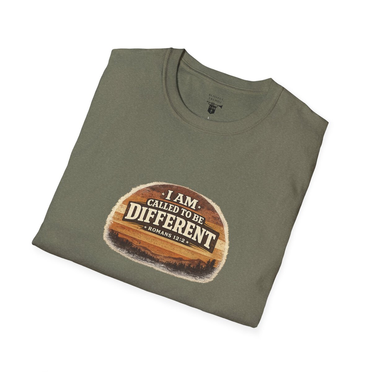 I AM CALLED TO BE DIFFERENT - ROMANS 12:2 - Unisex Softstyle T-Shirt - Image 45