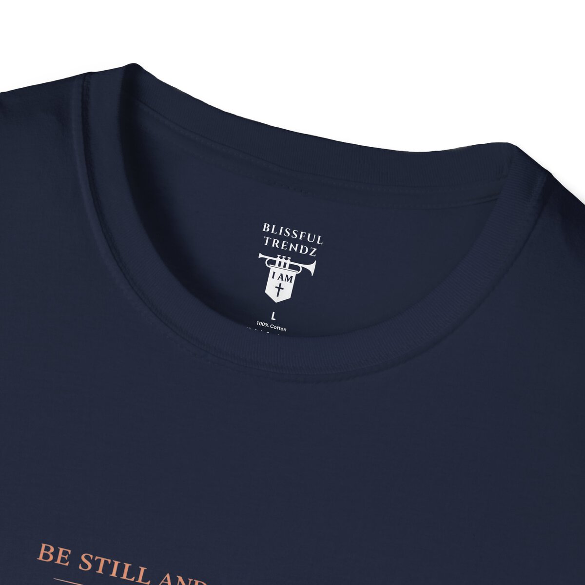 Be Still And Know That I AM God - PSALM 46:10 - Mountains - MTD PCH - Unisex Softstyle T-Shirt - Image 35