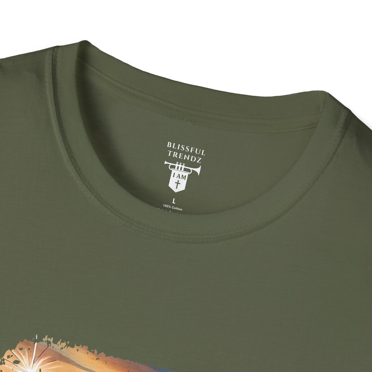 My Passion is My Path to My Soul - Compass with Heart - Unisex Softstyle T-Shirt - Image 17