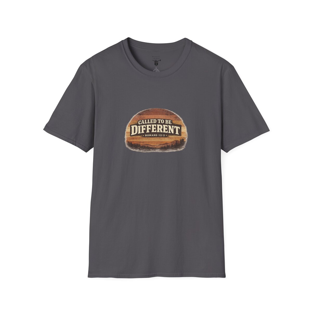 CALLED TO BE DIFFERENT - ROMANS 12:2 - Unisex Softstyle T-Shirt - Image 31