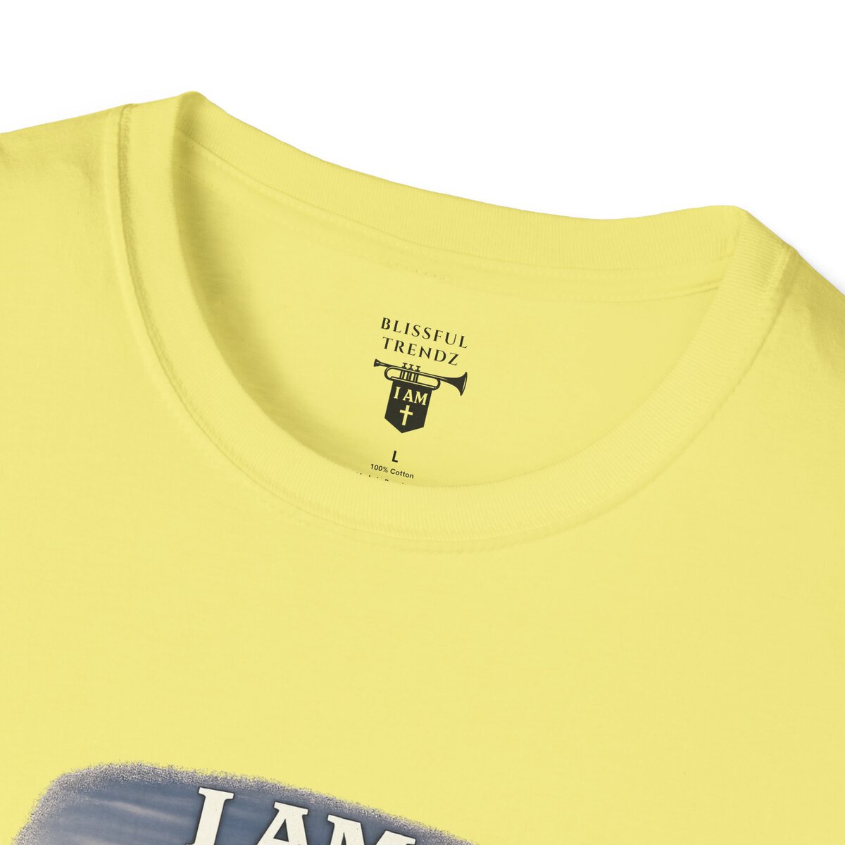 I AM REFINED BY FIRE - 1 PETER 1:7 - CAMPFIRE - Unisex Softstyle T-Shirt - Image 14