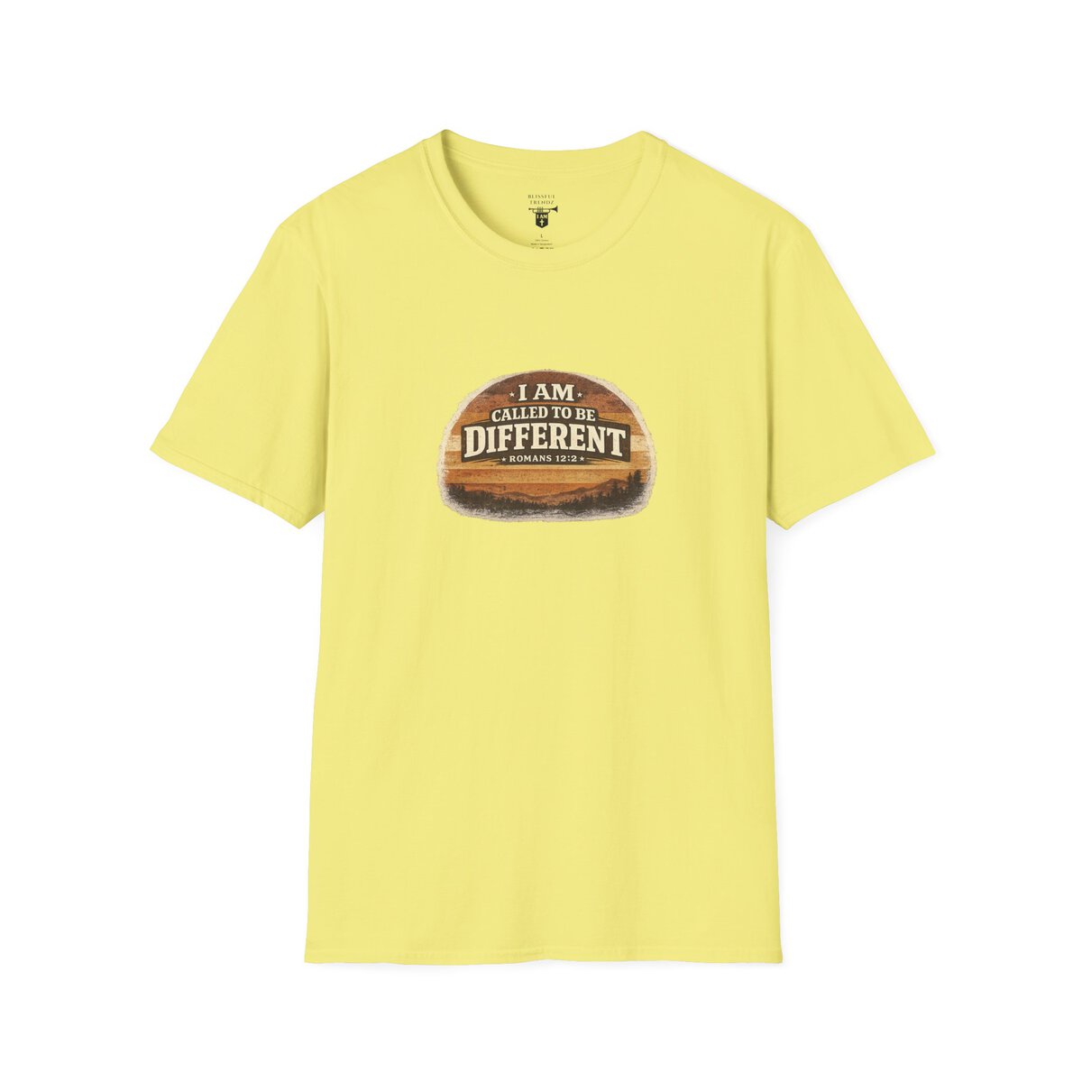 I AM CALLED TO BE DIFFERENT - ROMANS 12:2 - Unisex Softstyle T-Shirt - Image 13