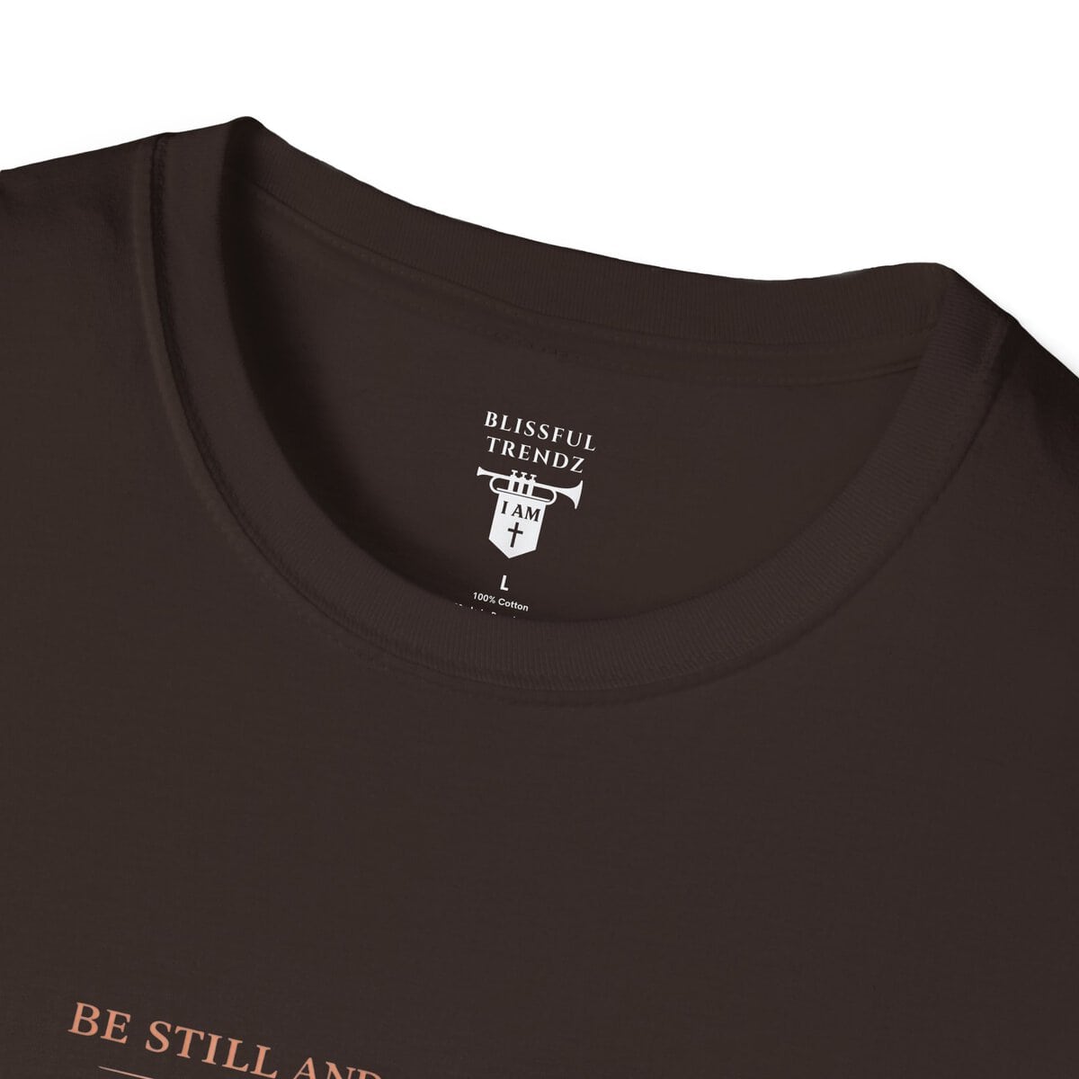 Be Still And Know That I AM God - PSALM 46:10 - Mountains - MTD PCH - Unisex Softstyle T-Shirt - Image 8