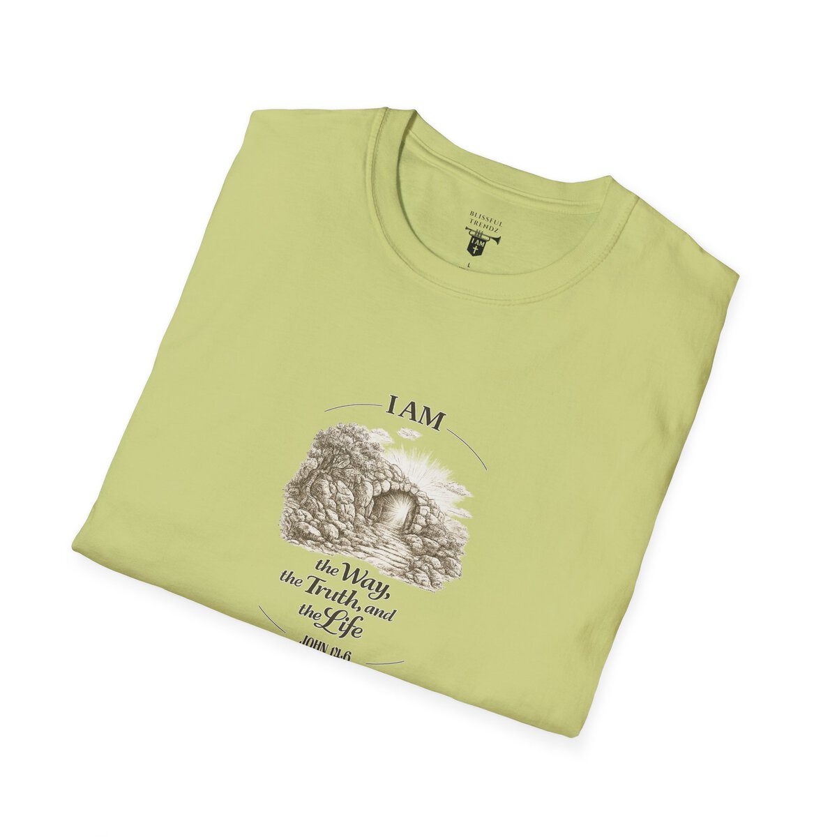 I AM the Way, the Truth, and the Life - JOHN 14:6 - Unisex Softstyle T-Shirt - Image 21