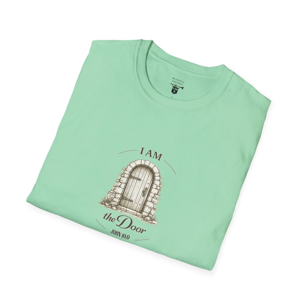 I AM the Door - JOHN 10:9 - Unisex Softstyle T-Shirt - Image 27