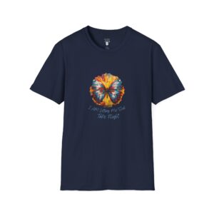 I AM Letting My Soul Take Flight - Butterfly - Unisex Softstyle T-Shirt