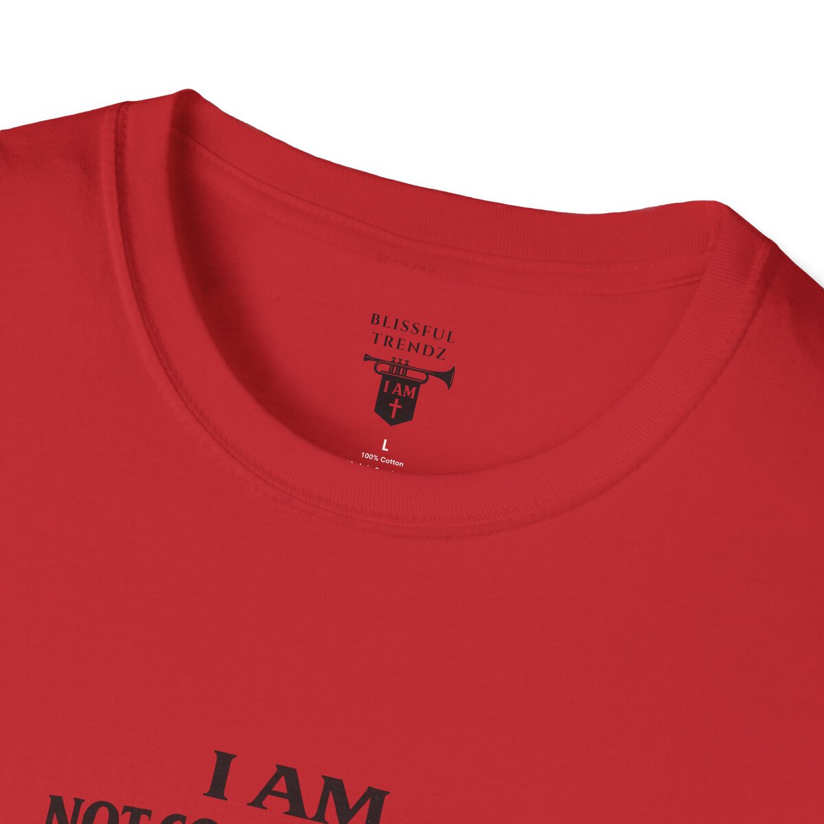 I AM Not Conforming - ROMANS 12:2 - Walking Against Current - Unisex Softstyle T-Shirt - Image 2