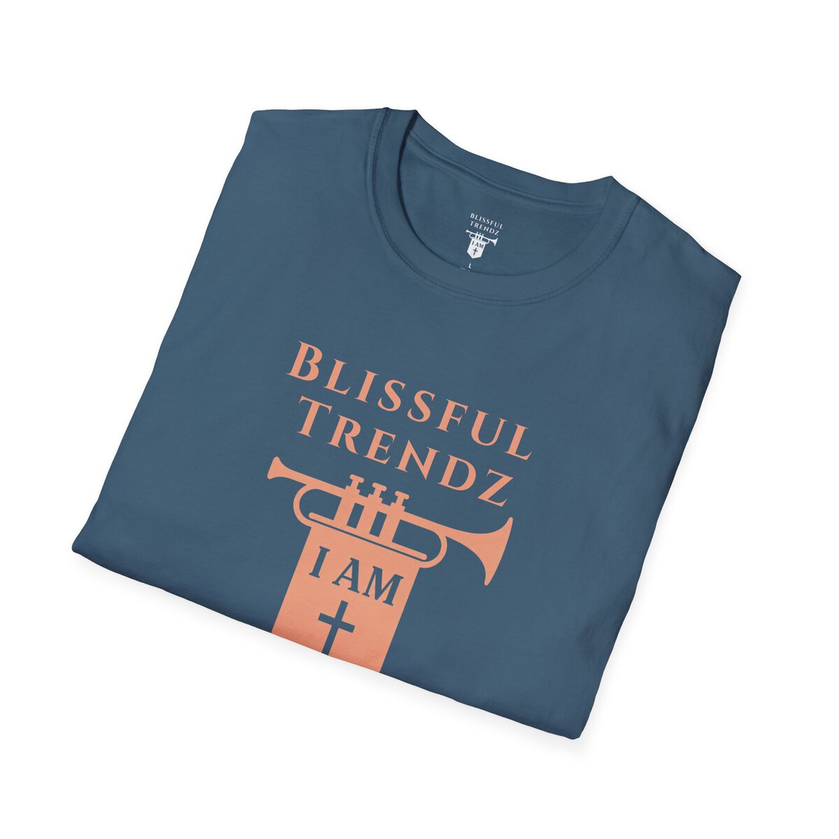 Blissful Trendz - I AM - Banners For The Battle - Raised For The Nations - PCH - Unisex Softstyle T-Shirt - Image 21