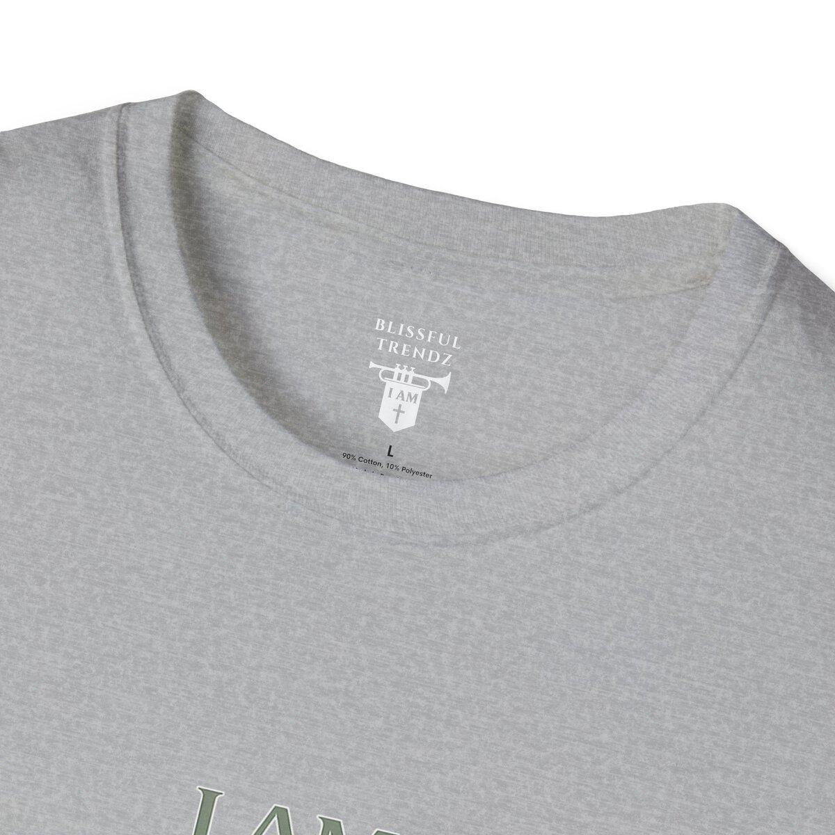 I AM Walking the Narrow Road - 1 JOHN 2:6 - Cross - SGE - Unisex Softstyle T-Shirt - Image 8