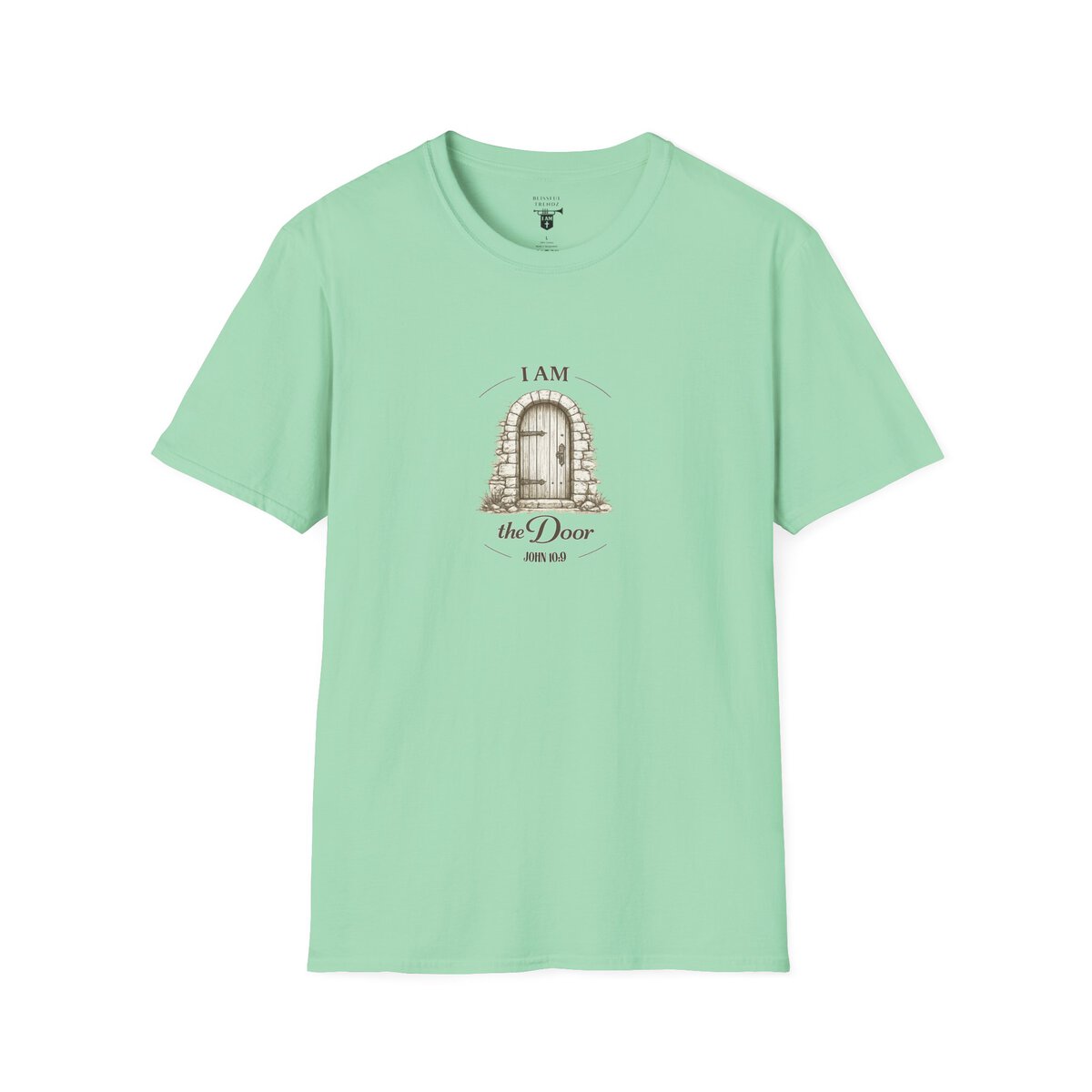 I AM the Door - JOHN 10:9 - Unisex Softstyle T-Shirt - Image 25