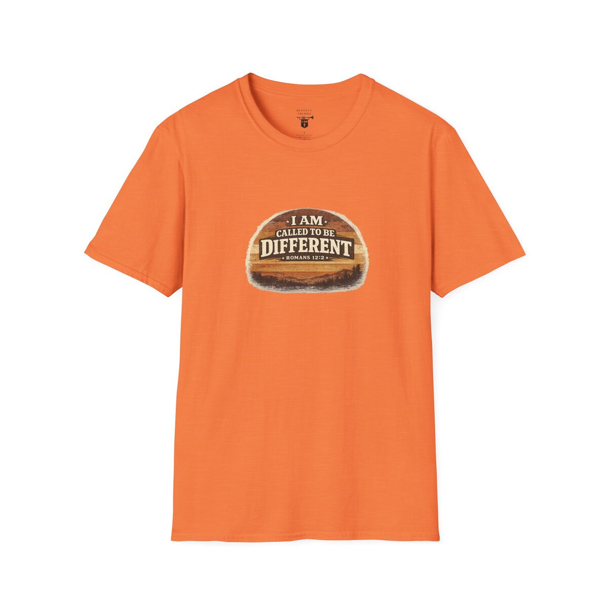 I AM CALLED TO BE DIFFERENT - ROMANS 12:2 - Unisex Softstyle T-Shirt - Image 4