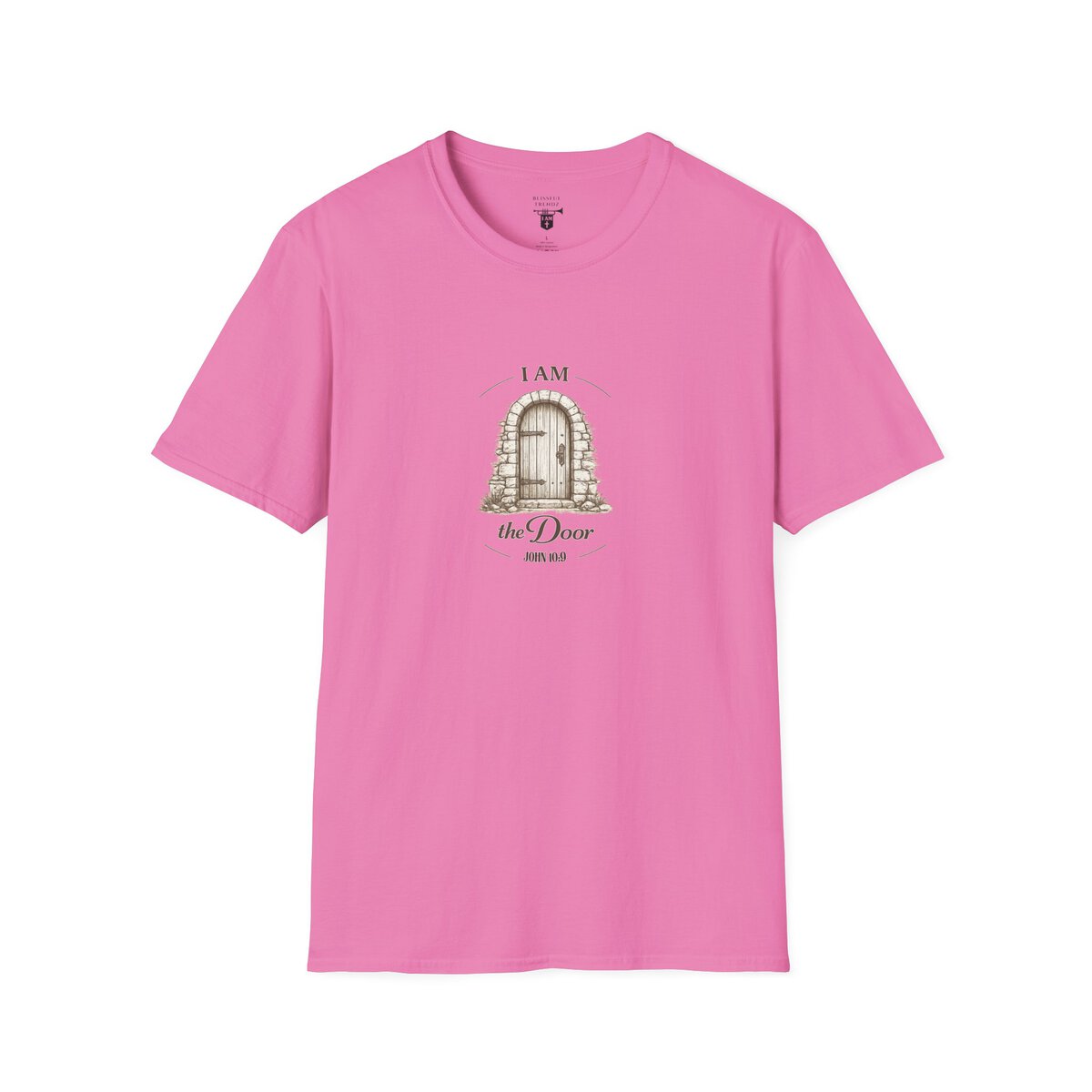 I AM the Door - JOHN 10:9 - Unisex Softstyle T-Shirt - Image 43