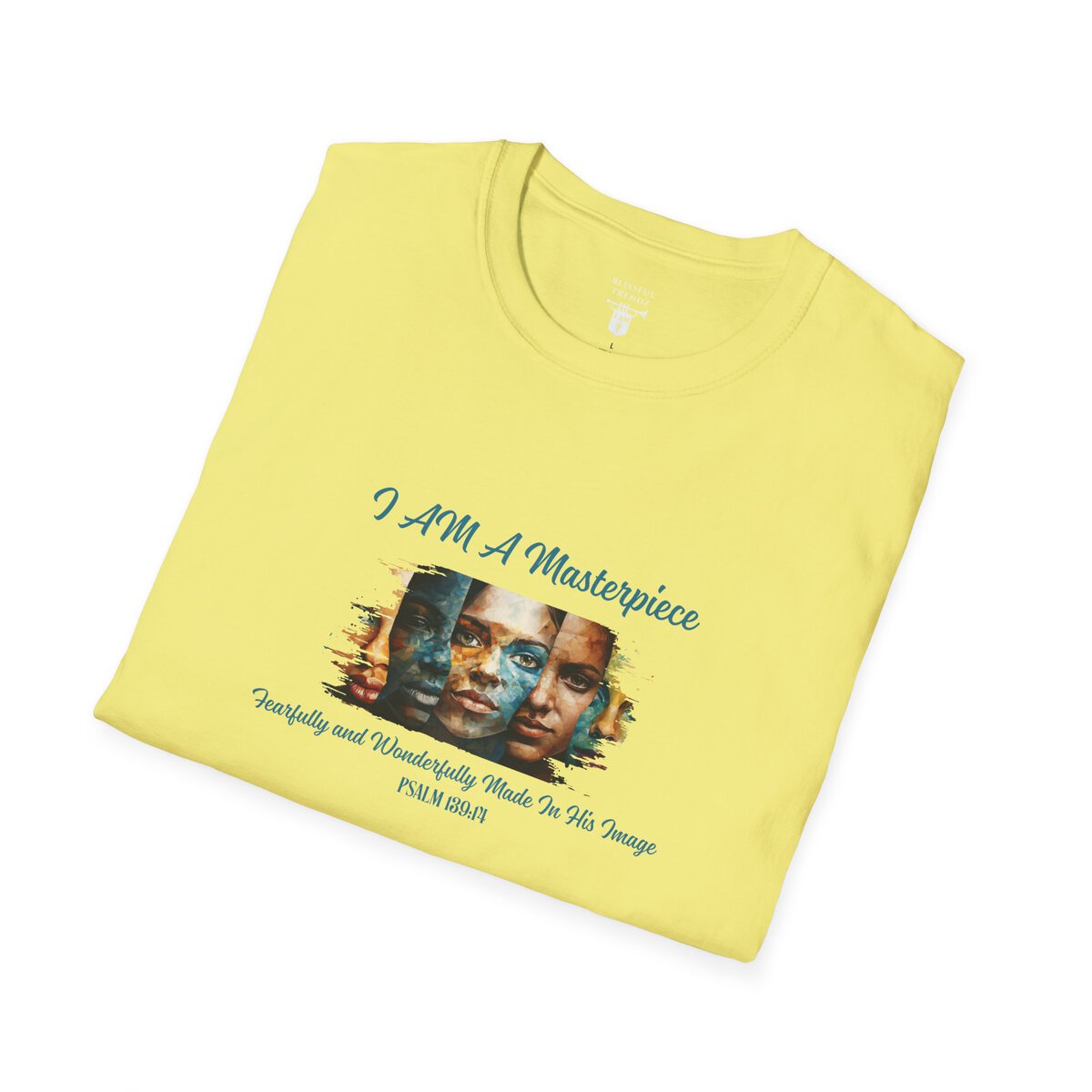 I AM A Masterpiece - Fearfully and Wonderfully Made In His Image - PSALM 139:14 - Unisex Softstyle T-Shirt - Image 15