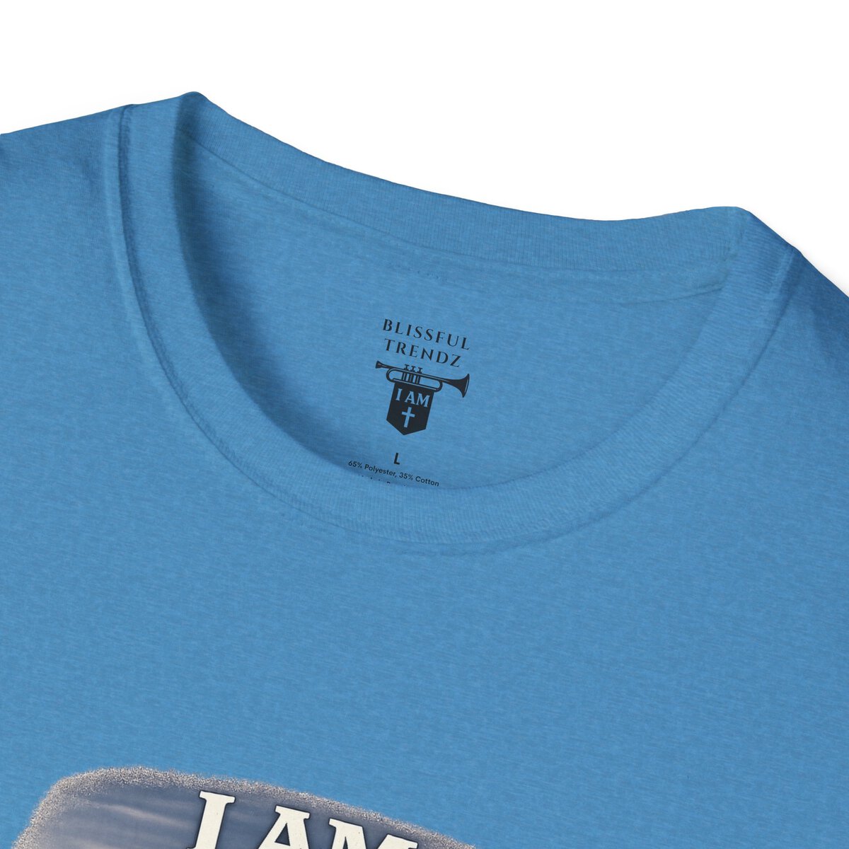 I AM REFINED BY FIRE - 1 PETER 1:7 - CAMPFIRE - Unisex Softstyle T-Shirt - Image 23