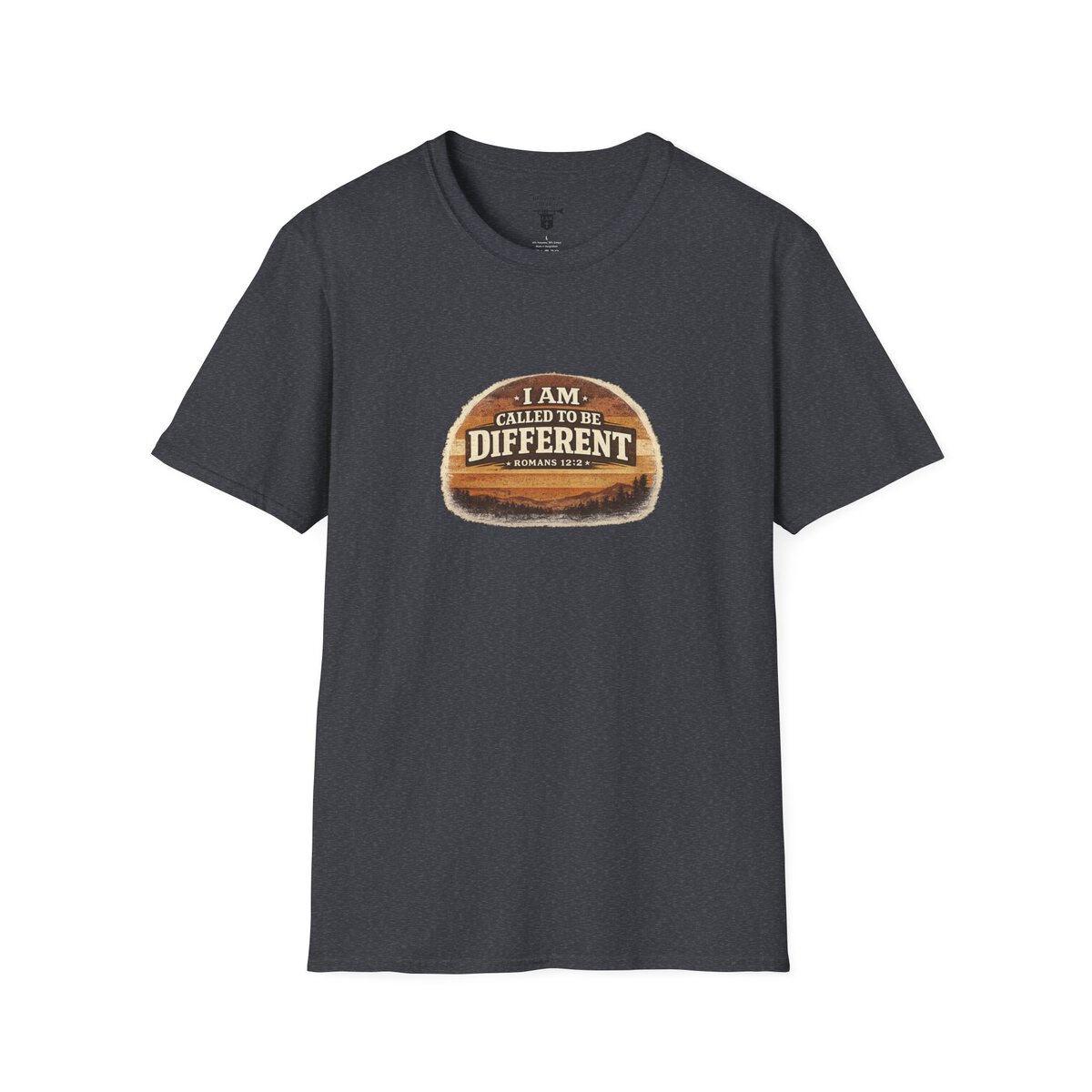 I AM CALLED TO BE DIFFERENT - ROMANS 12:2 - Unisex Softstyle T-Shirt - Image 34