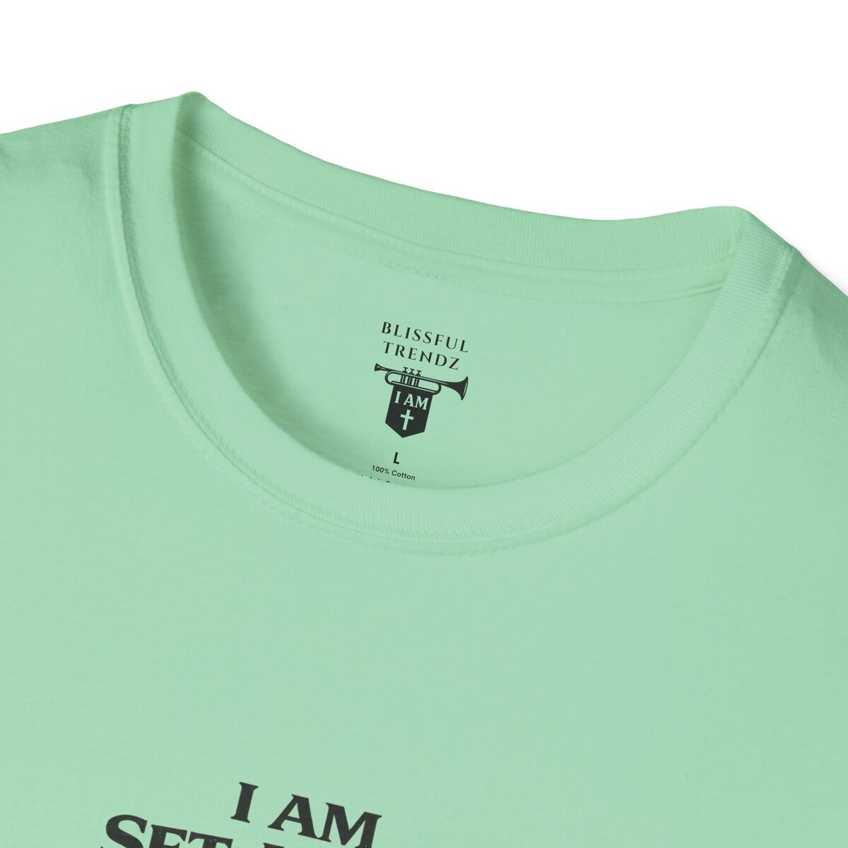 I AM Set Apart - 1 Peter 2:9 - Mountains - Unisex Softstyle T-Shirt - Image 23