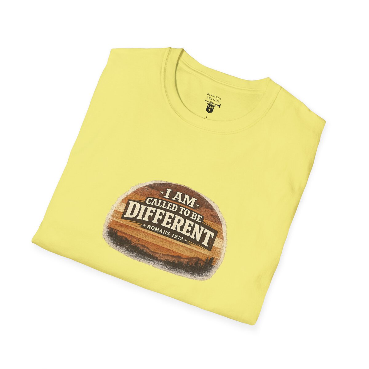I AM CALLED TO BE DIFFERENT - ROMANS 12:2 - Unisex Softstyle T-Shirt - Image 15