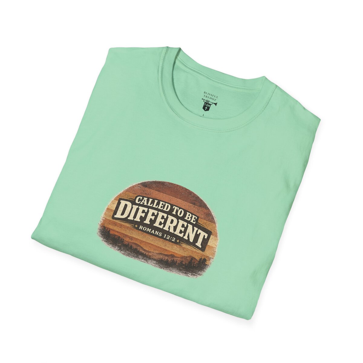 CALLED TO BE DIFFERENT - ROMANS 12:2 - Unisex Softstyle T-Shirt - Image 45