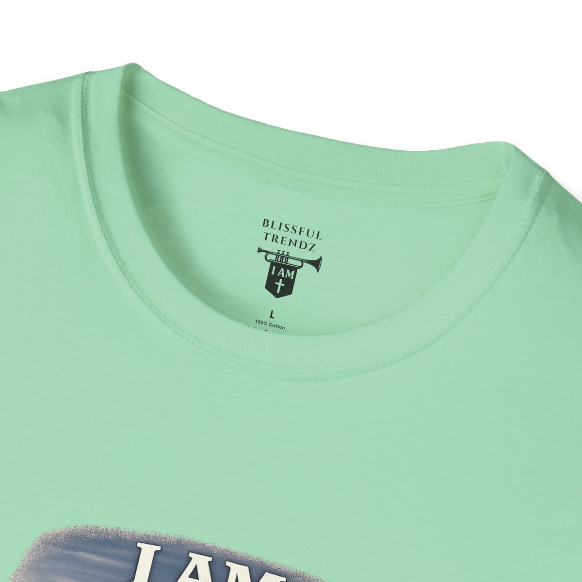 I AM REFINED BY FIRE - 1 PETER 1:7 - CAMPFIRE - Unisex Softstyle T-Shirt - Image 20