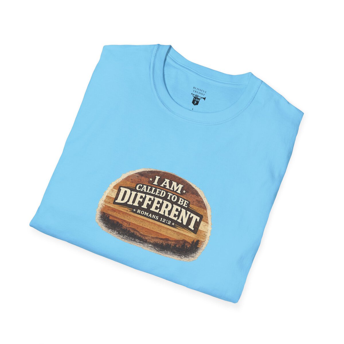 I AM CALLED TO BE DIFFERENT - ROMANS 12:2 - Unisex Softstyle T-Shirt - Image 24