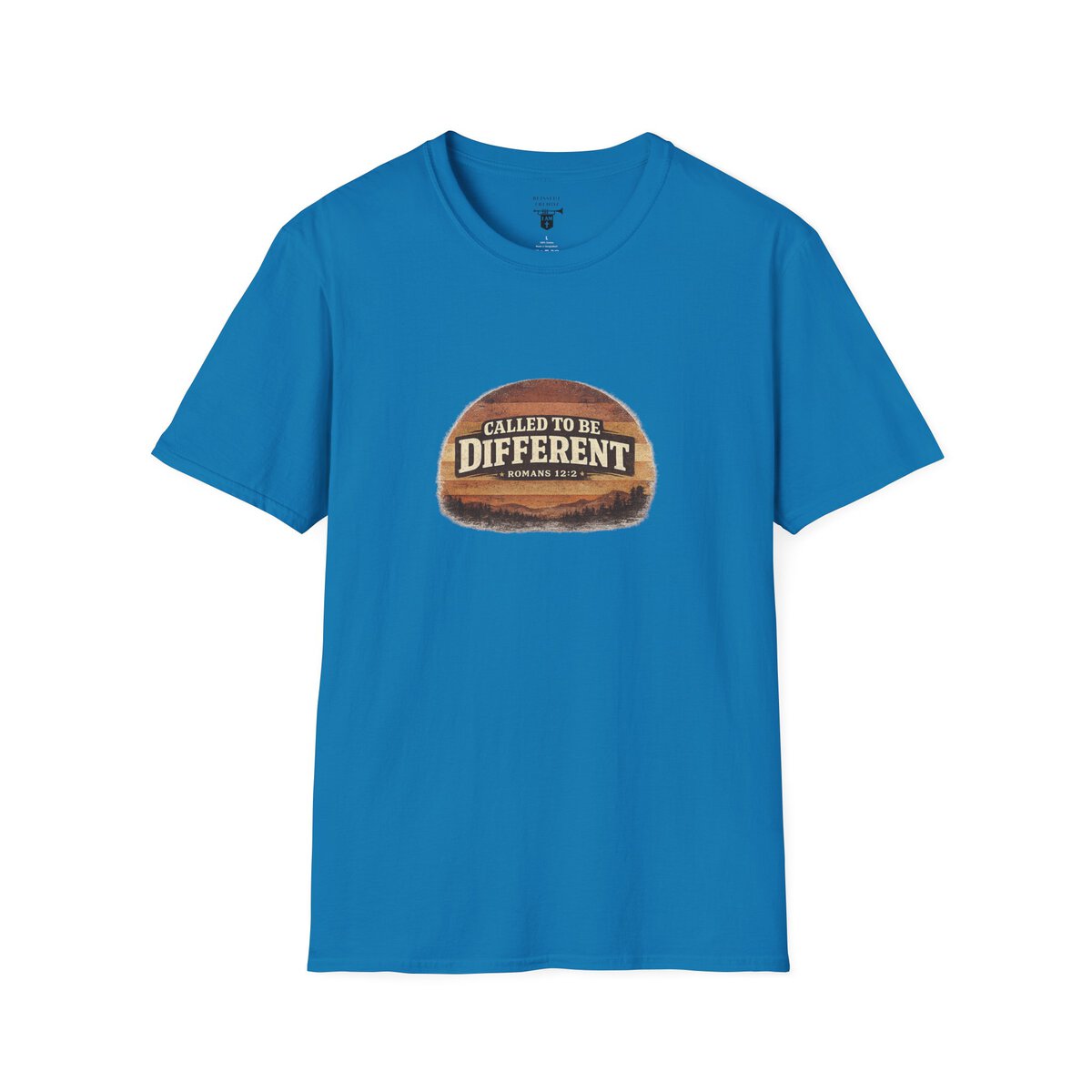 CALLED TO BE DIFFERENT - ROMANS 12:2 - Unisex Softstyle T-Shirt - Image 28