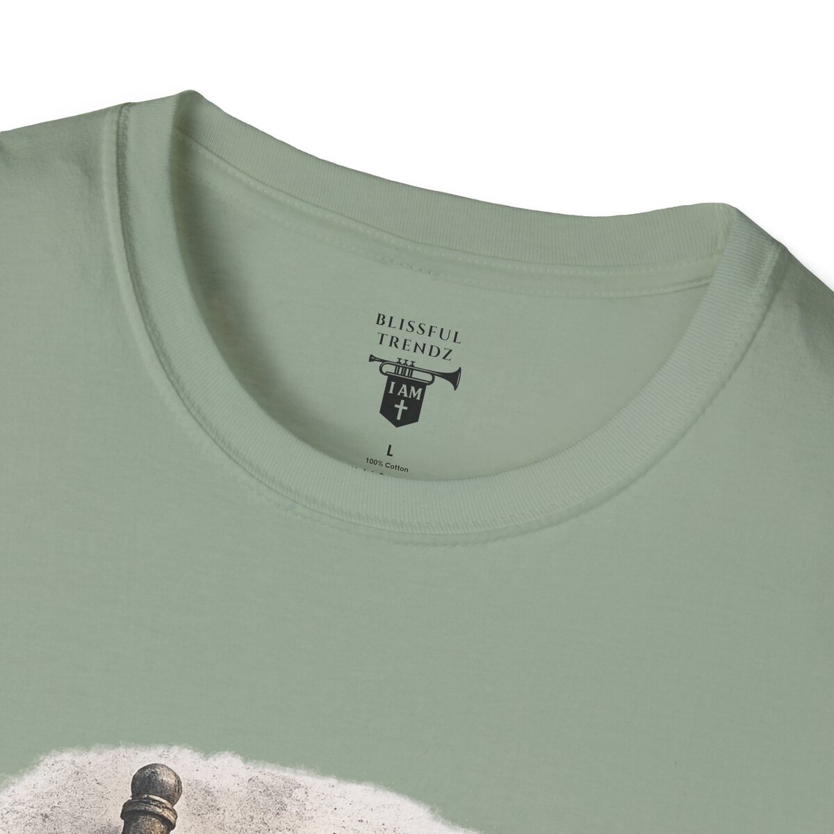 THE WAY - I AM WALKING WITH THEE DAILY - GALATIANS 5:25 - MNCHRM - Unisex Softstyle T-Shirt - Image 20