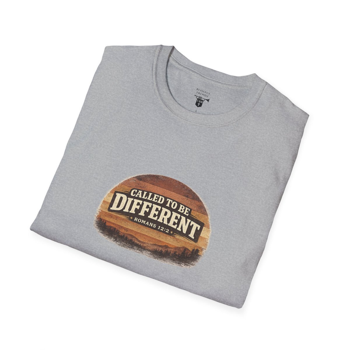 CALLED TO BE DIFFERENT - ROMANS 12:2 - Unisex Softstyle T-Shirt - Image 39