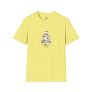 I AM the Door - JOHN 10:9 - Unisex Softstyle T-Shirt