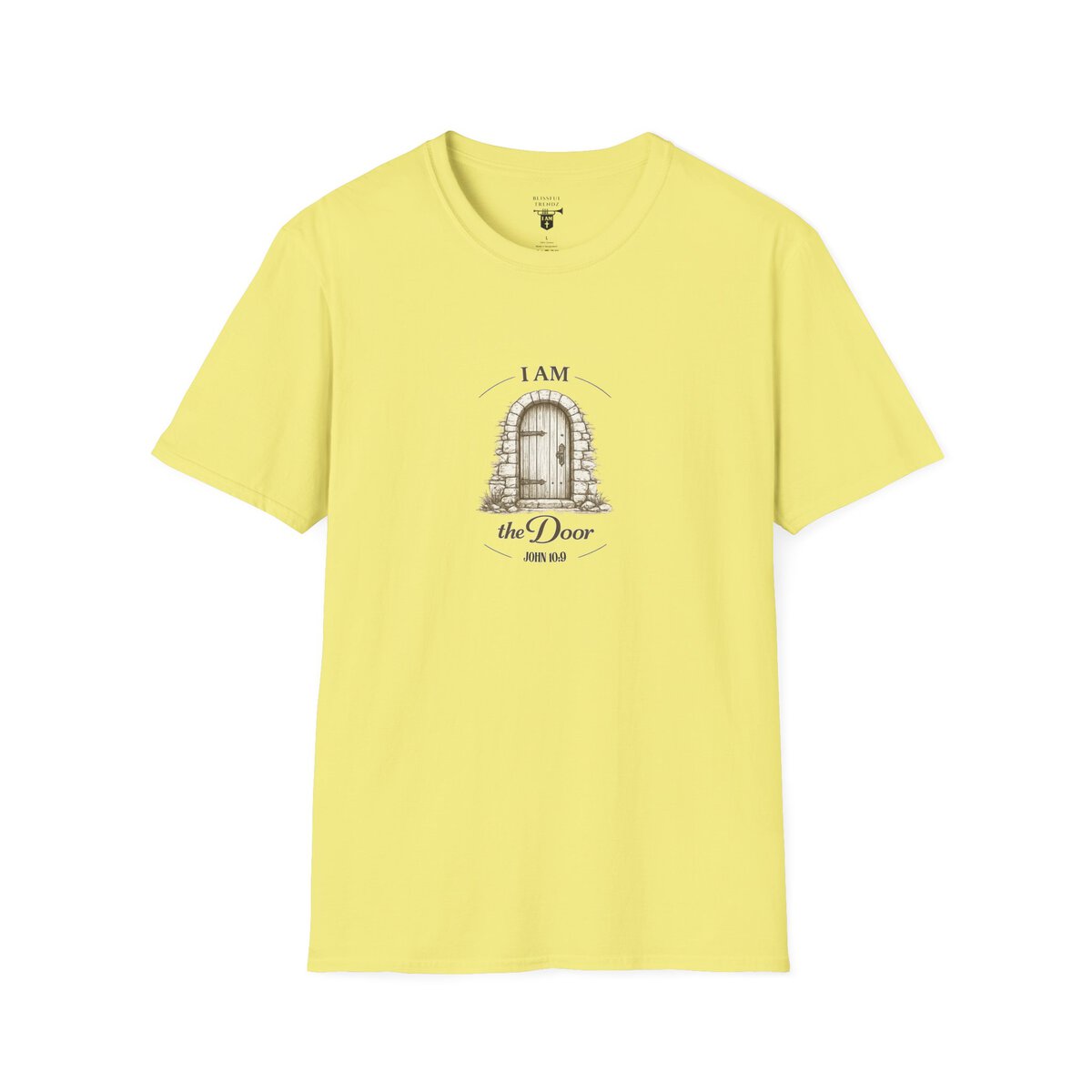 I AM the Door - JOHN 10:9 - Unisex Softstyle T-Shirt