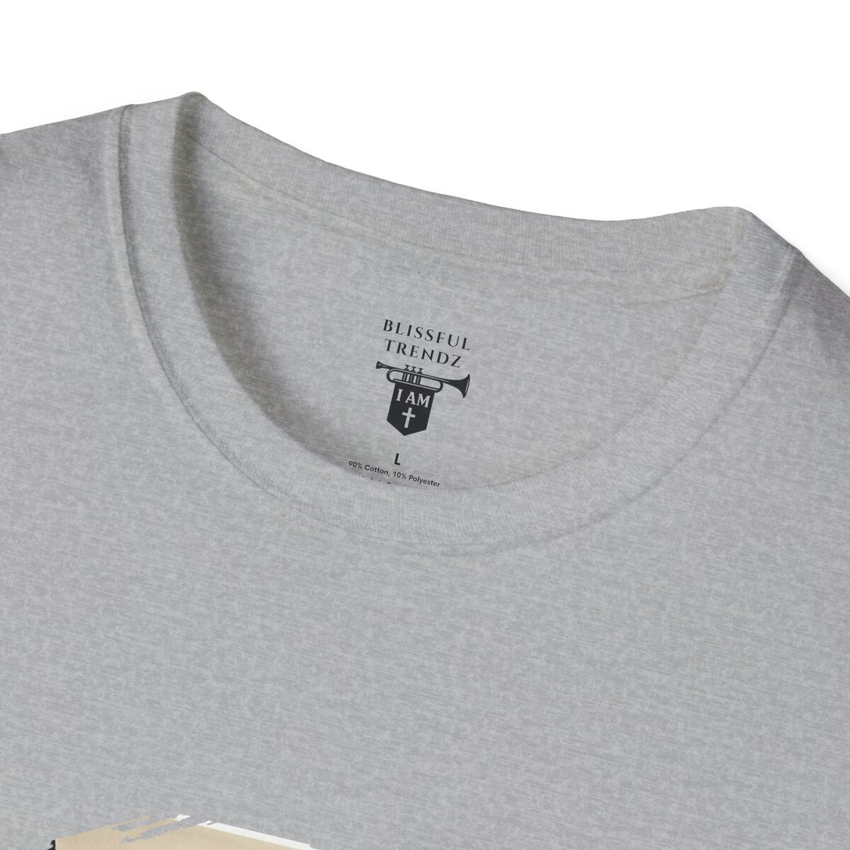 I AM Sustained By HIS Breath - JOB 33:4 - Unisex Softstyle T-Shirt - Image 14