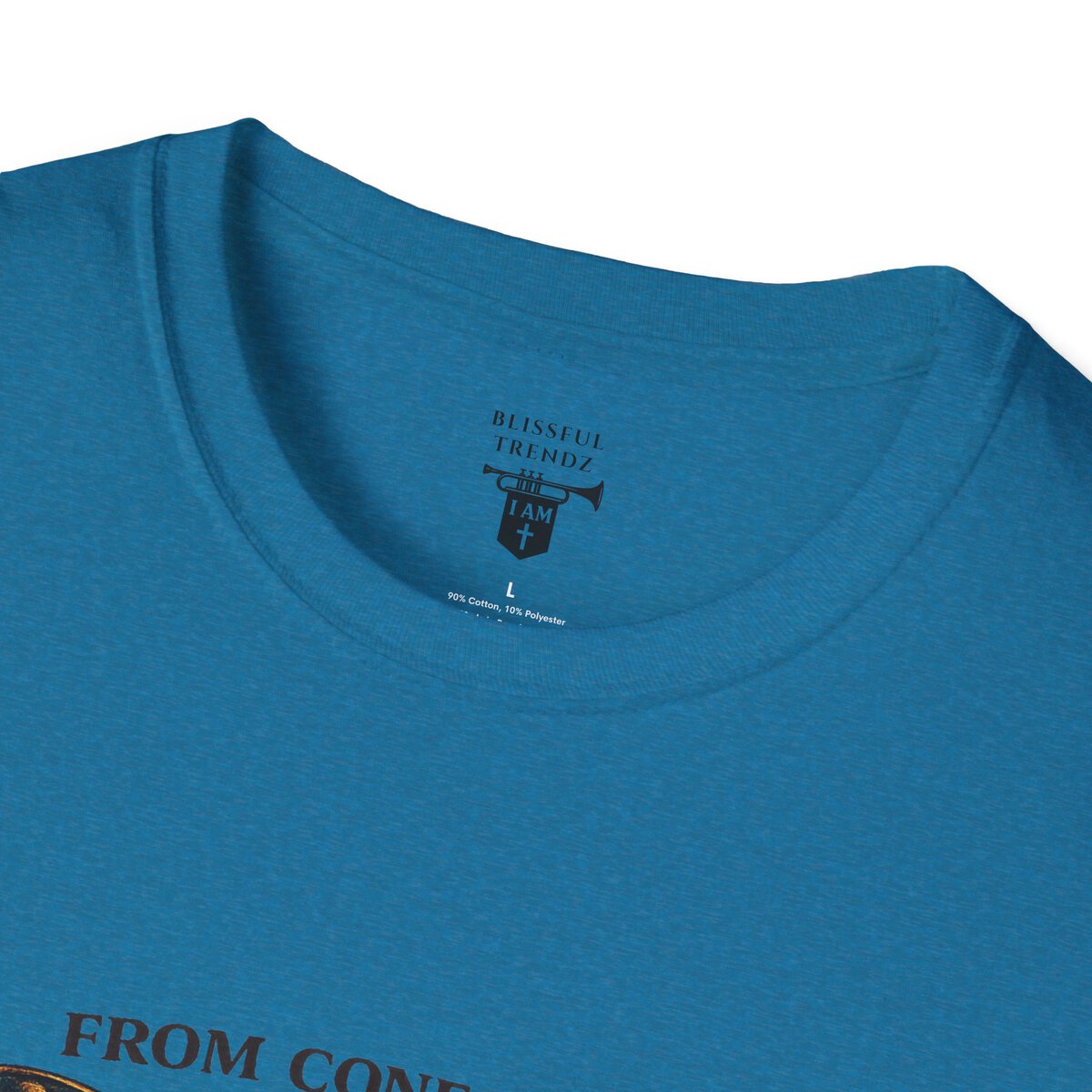 FROM CONFORMITY TO CHRIST - ROMANS 12:2 - BUTTERFLY - Unisex Softstyle T-Shirt - Image 41
