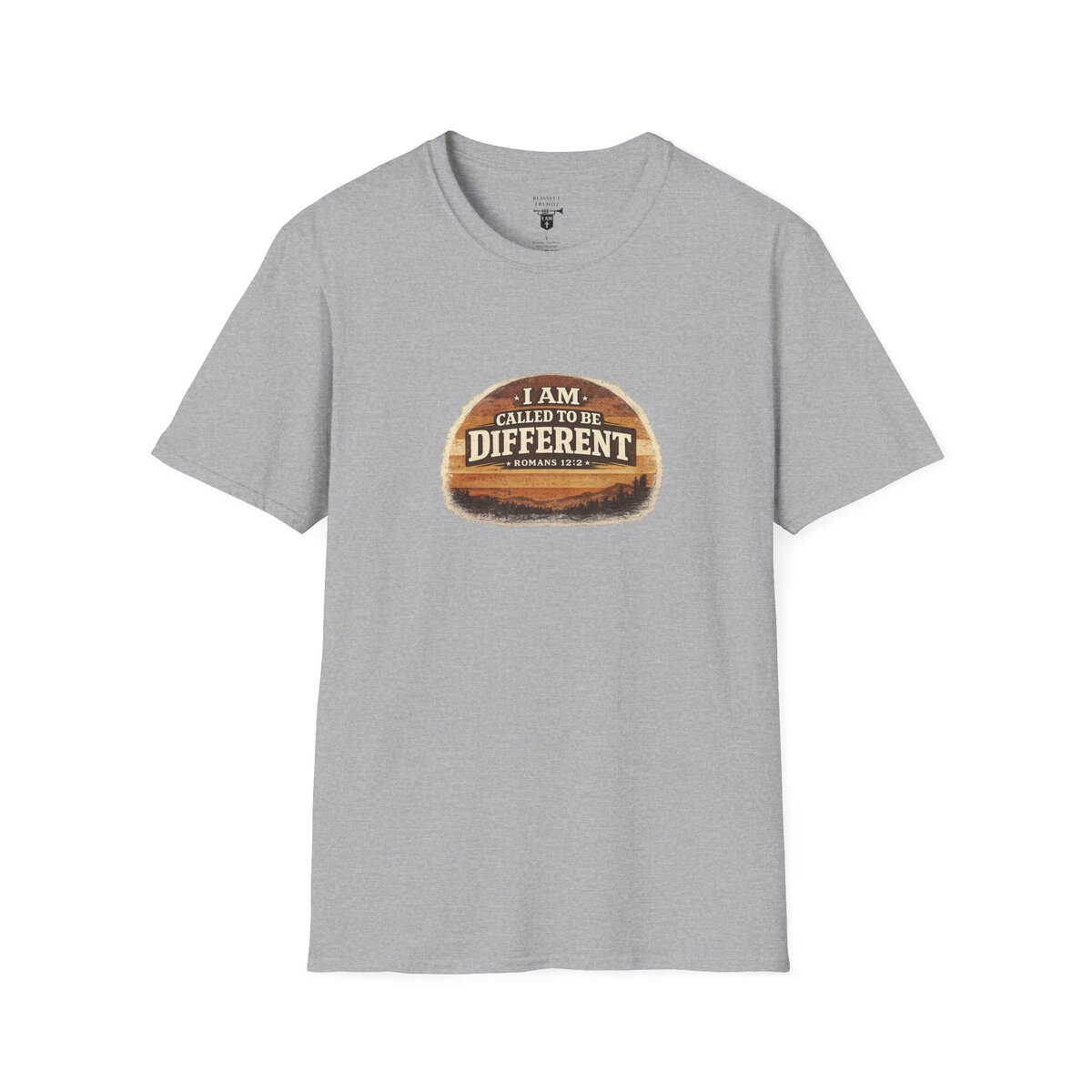 I AM CALLED TO BE DIFFERENT - ROMANS 12:2 - Unisex Softstyle T-Shirt - Image 37