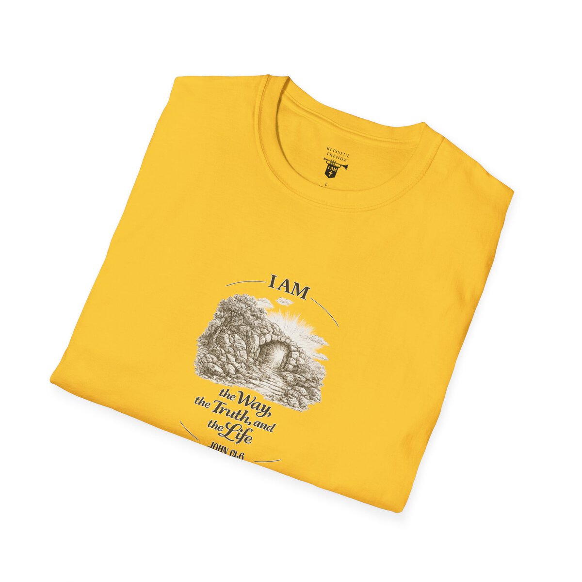 I AM the Way, the Truth, and the Life - JOHN 14:6 - Unisex Softstyle T-Shirt - Image 24