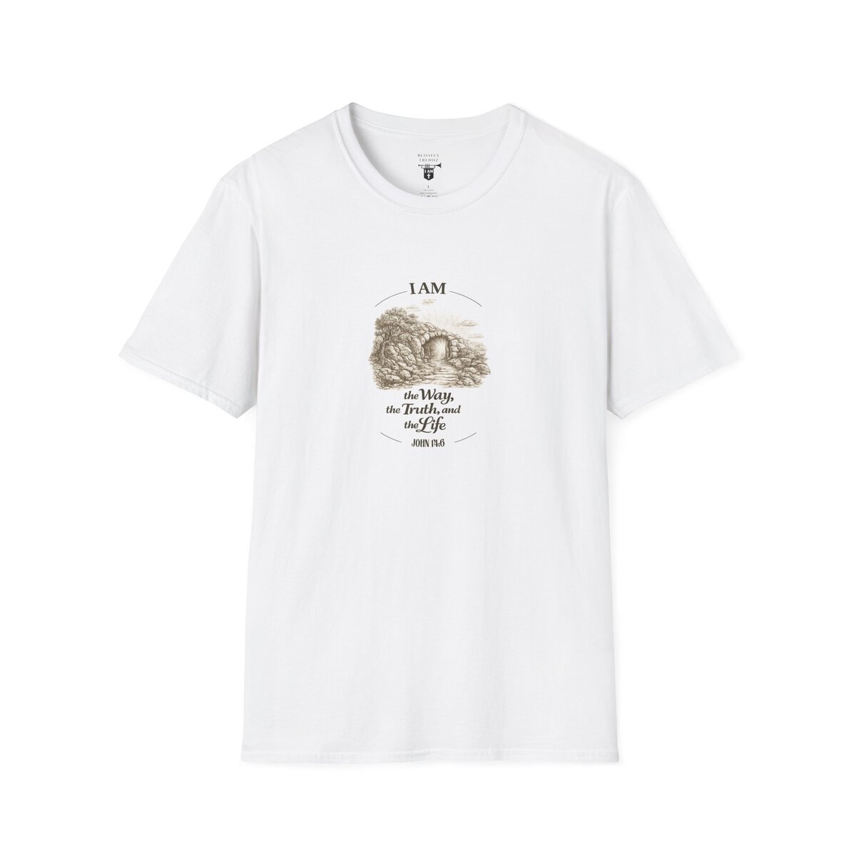 I AM the Way, the Truth, and the Life - JOHN 14:6 - Unisex Softstyle T-Shirt - Image 4