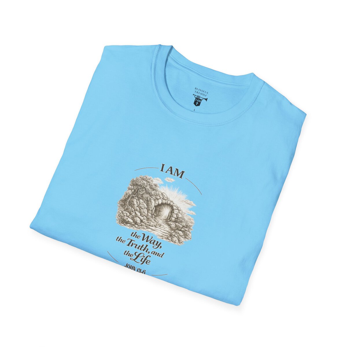 I AM the Way, the Truth, and the Life - JOHN 14:6 - Unisex Softstyle T-Shirt - Image 36