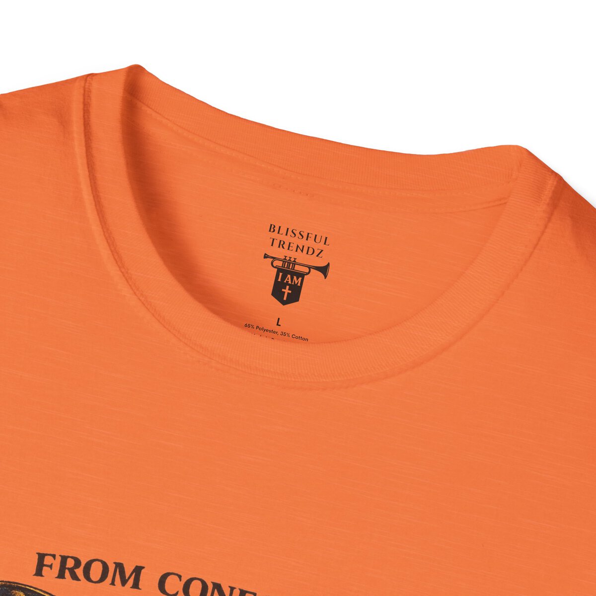 FROM CONFORMITY TO CHRIST - ROMANS 12:2 - BUTTERFLY - Unisex Softstyle T-Shirt - Image 8