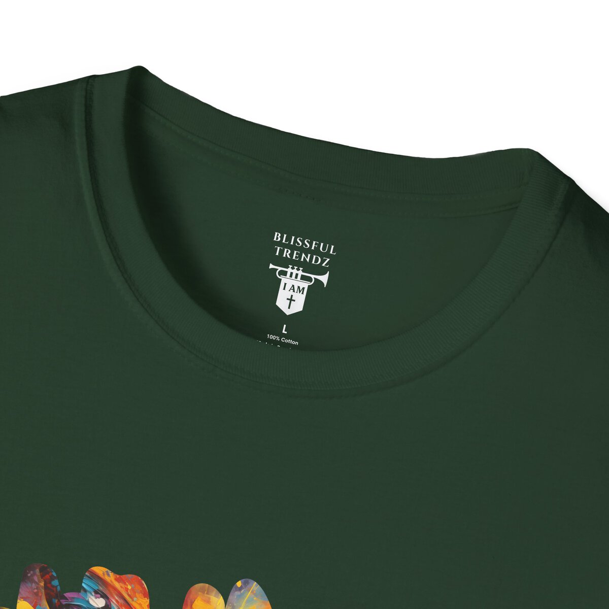I AM Embracing My Uniqueness - I AM Letting My Soul Take Flight - Butterfly - Unisex Softstyle T-Shirt - Image 20