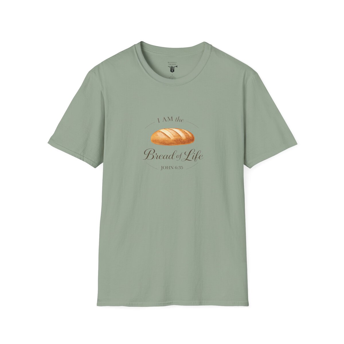I AM the Bread of Life - JOHN 6:35 - Unisex Softstyle T-Shirt - Image 25