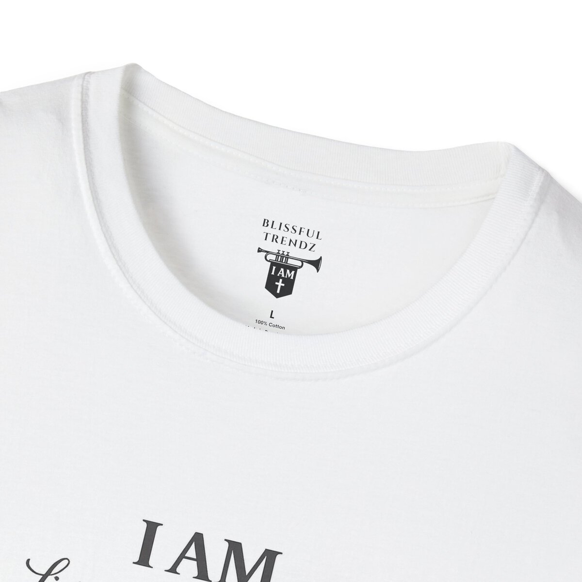 I AM Living a Christlike Life. I AM Walking Out What Was Written. A Journey From Conformity to Christ. - PSALM 40:7-8 - Unisex Softstyle T-Shirt - Image 7