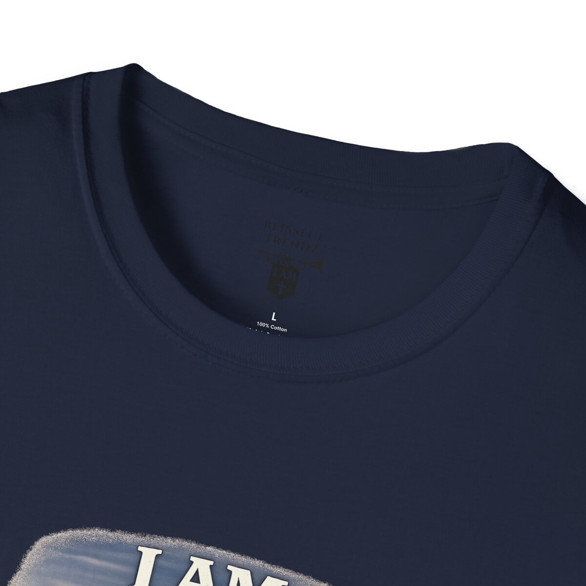 I AM REFINED BY FIRE - 1 PETER 1:7 - CAMPFIRE - Unisex Softstyle T-Shirt - Image 35