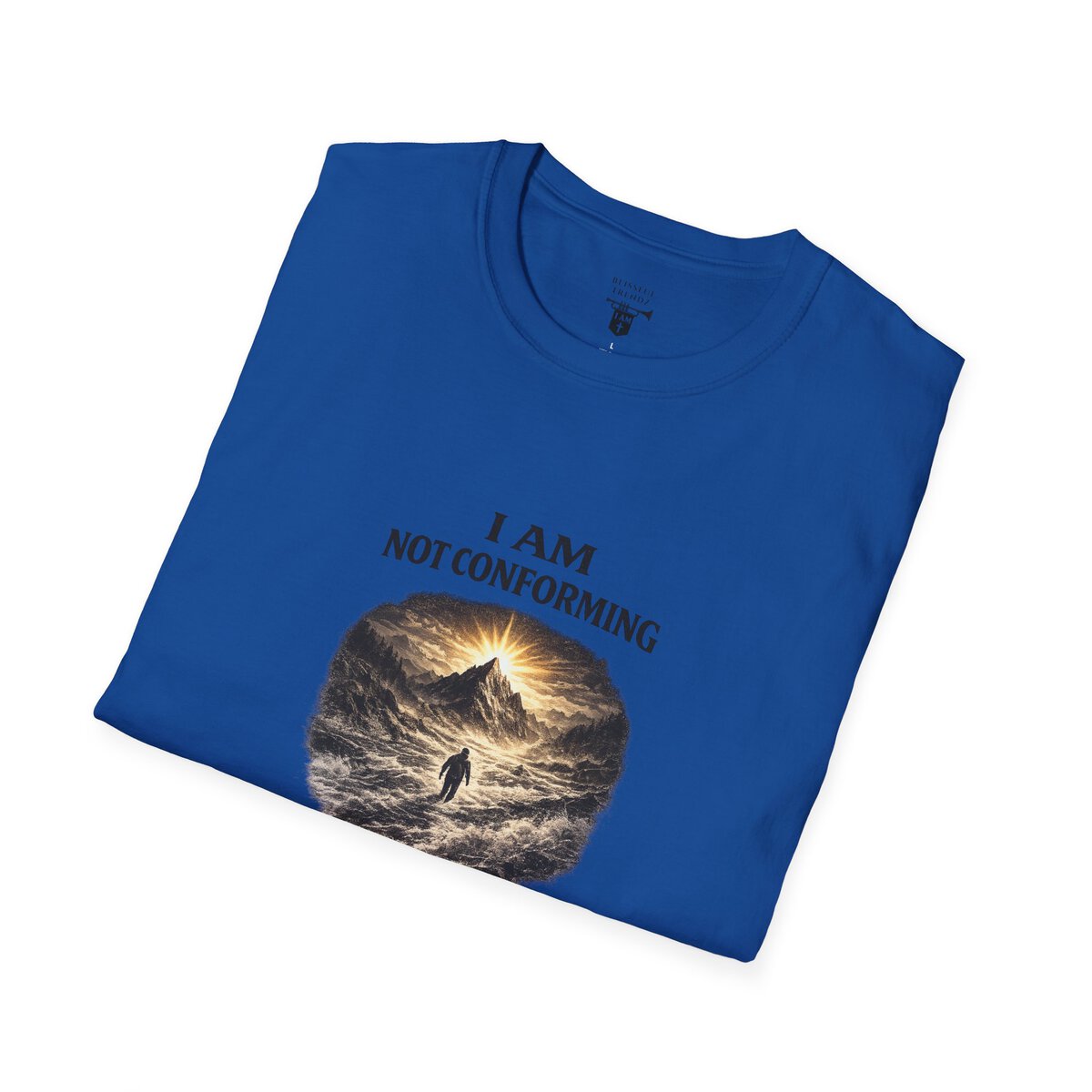 I AM Not Conforming - ROMANS 12:2 - Walking Against Current - Unisex Softstyle T-Shirt - Image 39