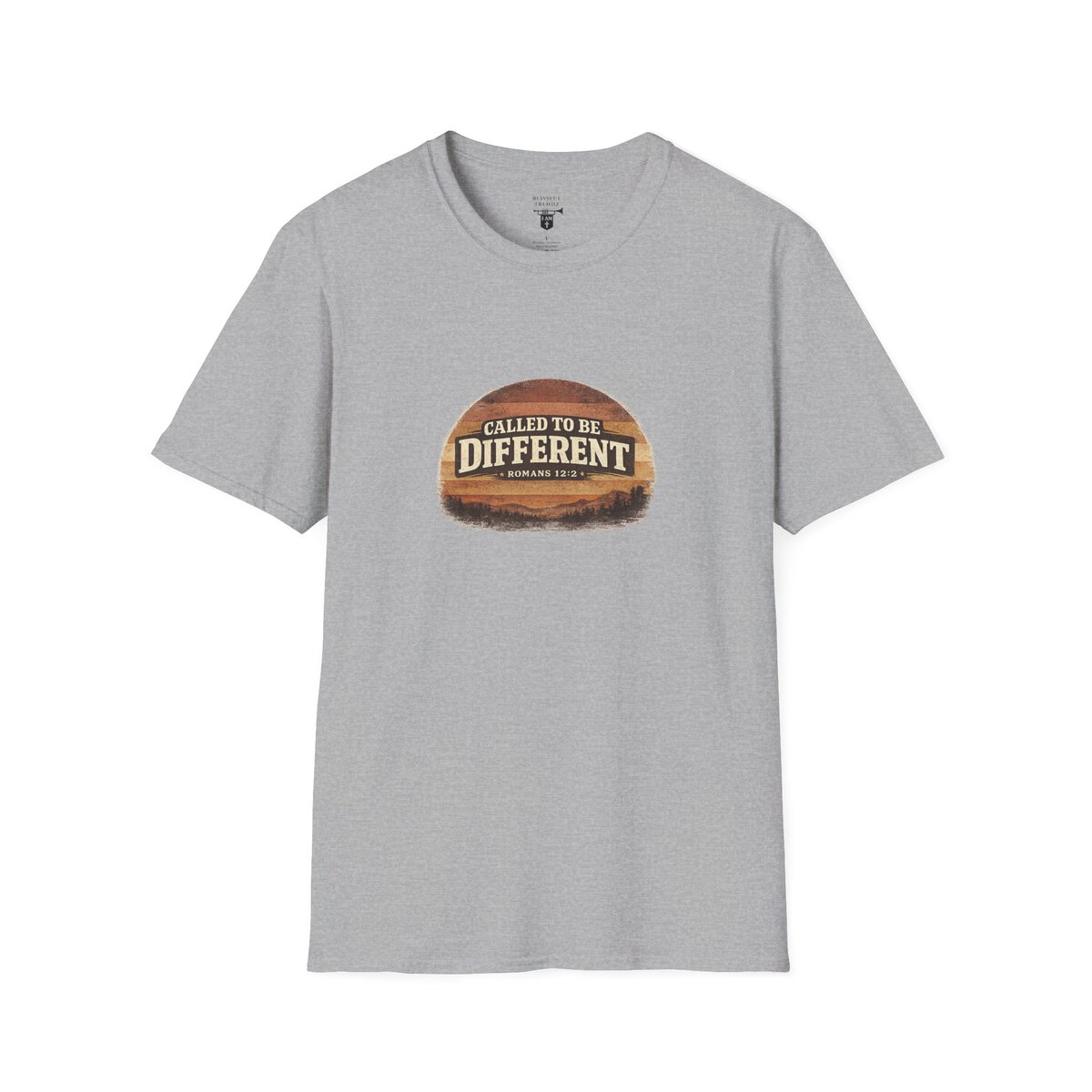 CALLED TO BE DIFFERENT - ROMANS 12:2 - Unisex Softstyle T-Shirt - Image 37